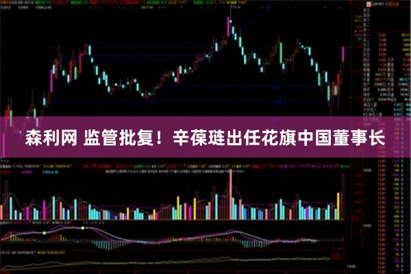 森利网 监管批复！辛葆琏出任花旗中国董事长